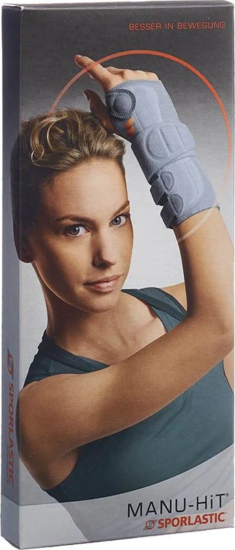 SPORLASTIC Manu Hit L 18cm sinistra platino