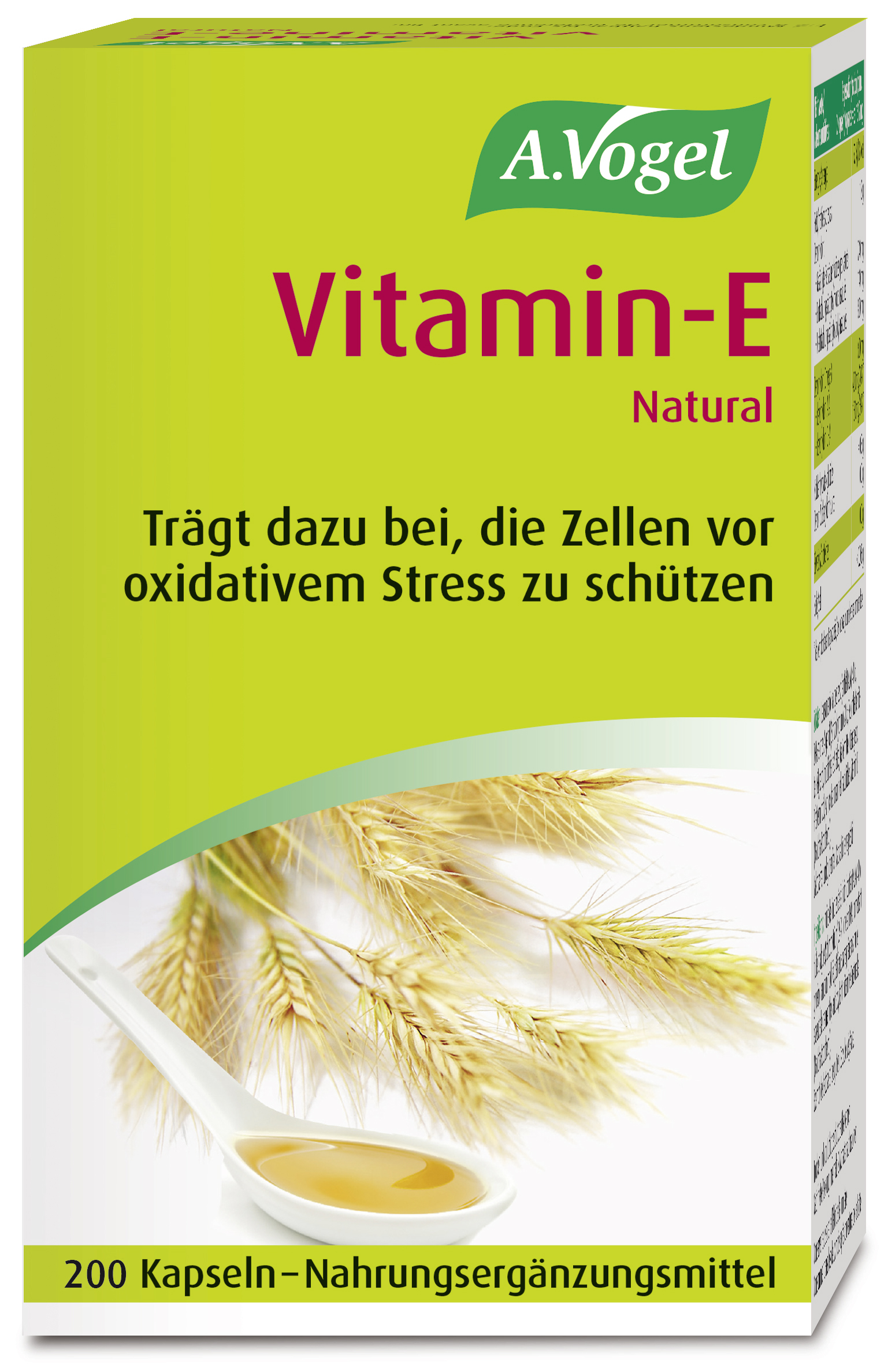 A.Vogel Capsula di vitamina E 200 pezzi