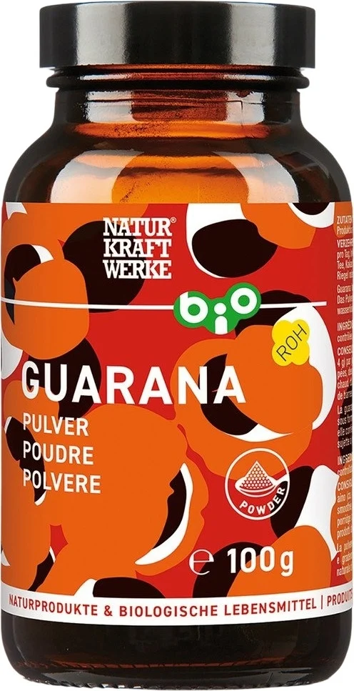 NaturKraftWerke Polvere di guaranà biologica certificata kbA 100 g