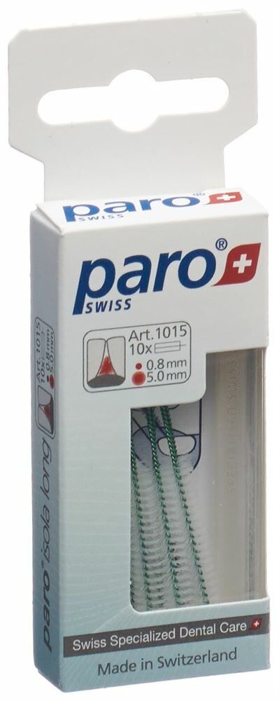 paro® ISOLA LONG 5mm fine verde cilindrica 10 pezzi