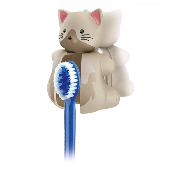 Miradent Porta spazzolino Funny Animal gatto
