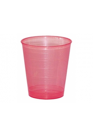 Tazza medicinale Gribi 30ml rosso 75 pezzi