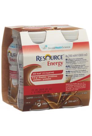 Caffè energetico Resource 4 x 200 ml