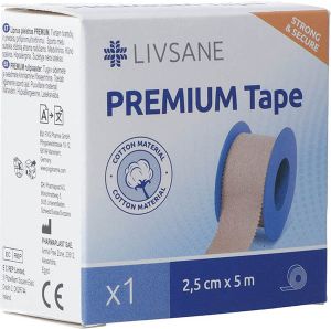 Livsane Cerotto di fissaggio Premium 2,5 cmx5 m