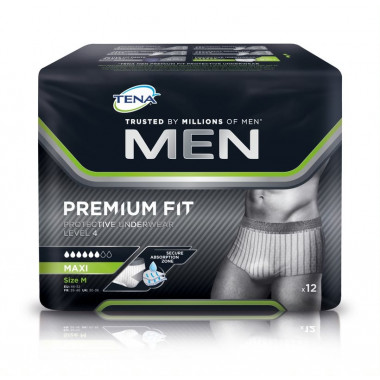 TENA Uomo Intimo protettivo Premium Fit Livello 4 S/M 12 pezzi