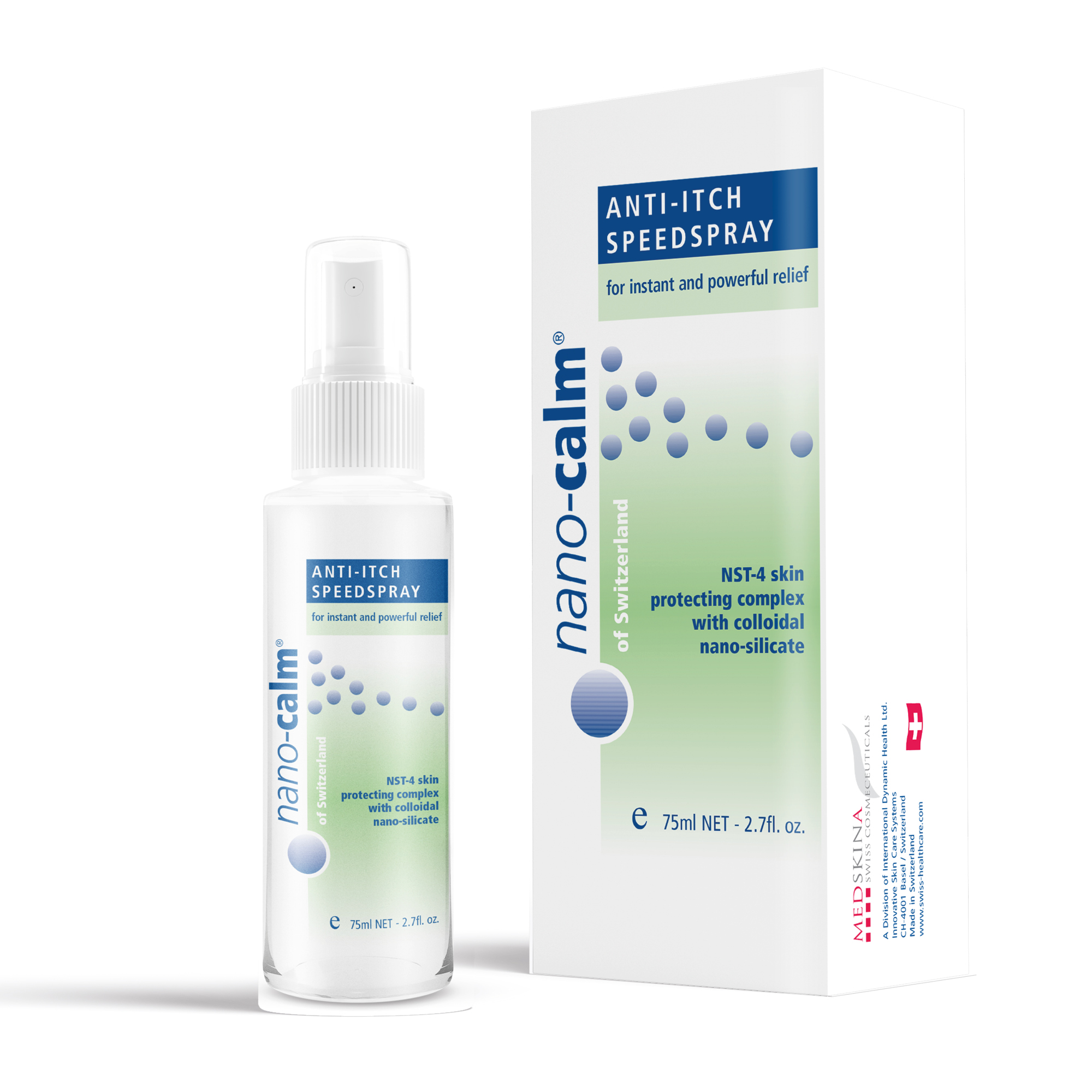nano-calm® Anti-prurito Speedspray 75ml