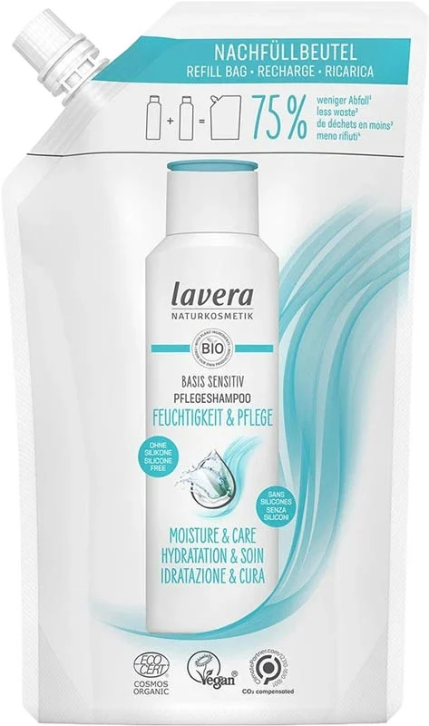 LAVERA Shampoo Basis Sensitive, ricarica da 500 ml