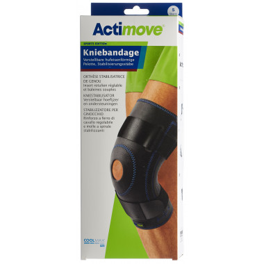 Actimove Sport ginocchiera S Pad aste stabilizzatrici