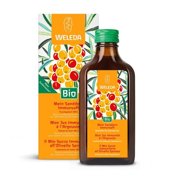 WELEDA Il mio succo immunitario all'olivello spinoso 200ml