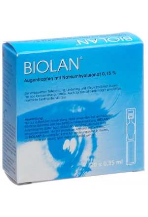 Biolan Gtt Opht 20 Monodos 0,35ml