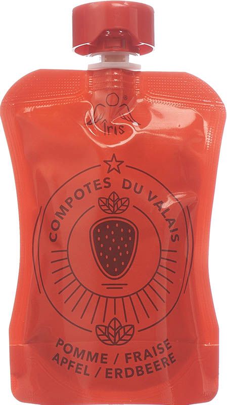 IRIS Composta Mela-Fragola Btl 100g