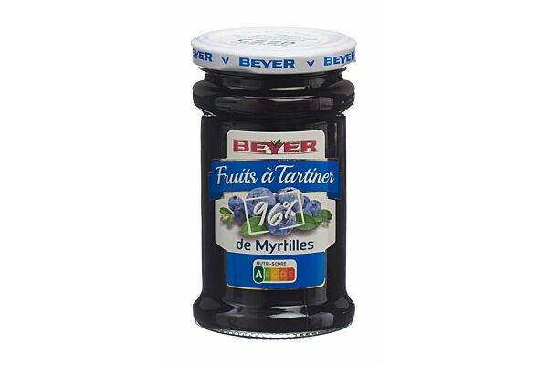 BEYER crema spalmabile ai mirtilli barattolo 240g