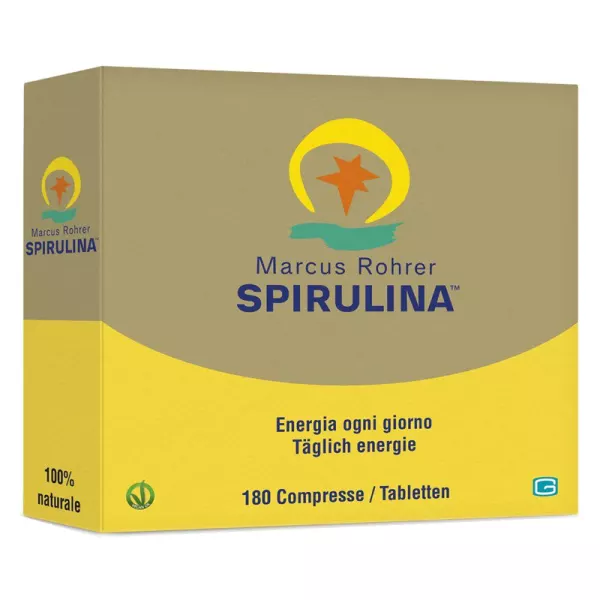 Marcus Rohrer Spirulina Tabl Ricarica cartone 180 pezzi
