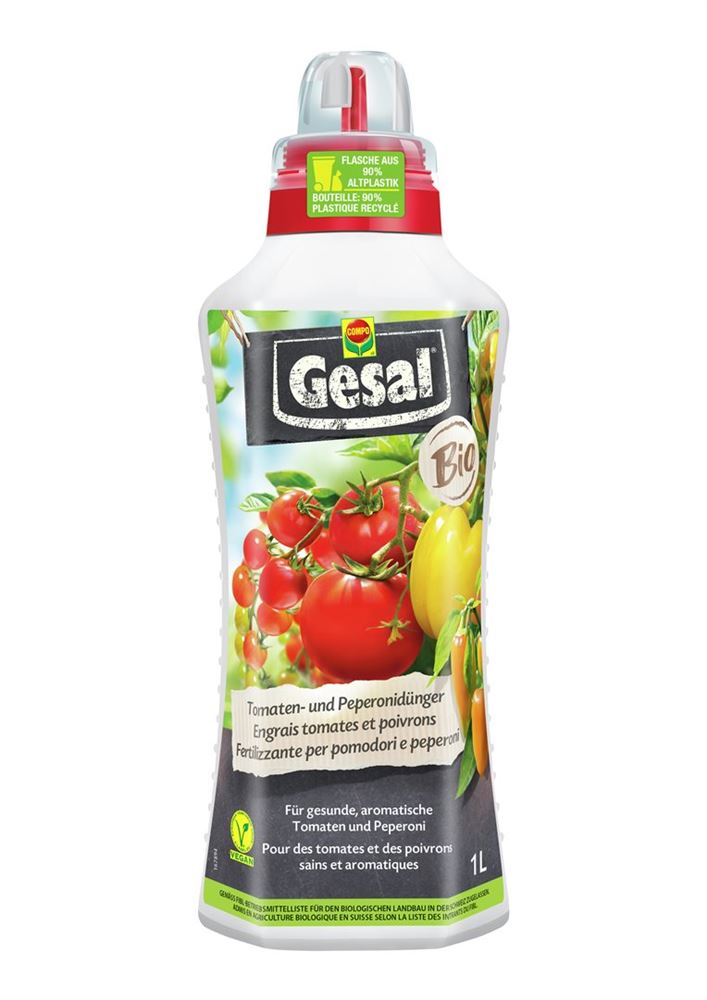 GESAL Concime organico per pomodori e peperoni Fl 1lt
