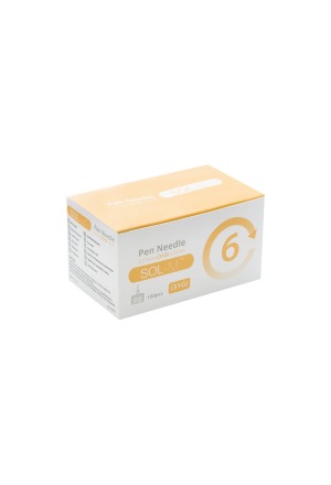 SOL-M ago a penna 31G 0,25mmx6mm 100 pz.