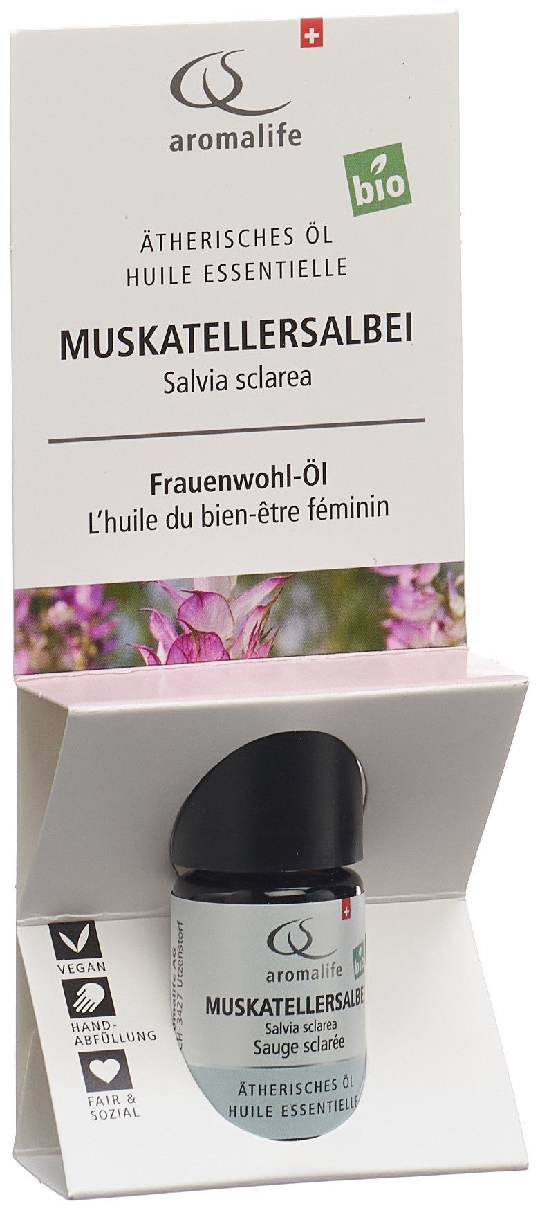 Aromalife TOP Salvia sclarea Et/Olio BIO Fl 5ml