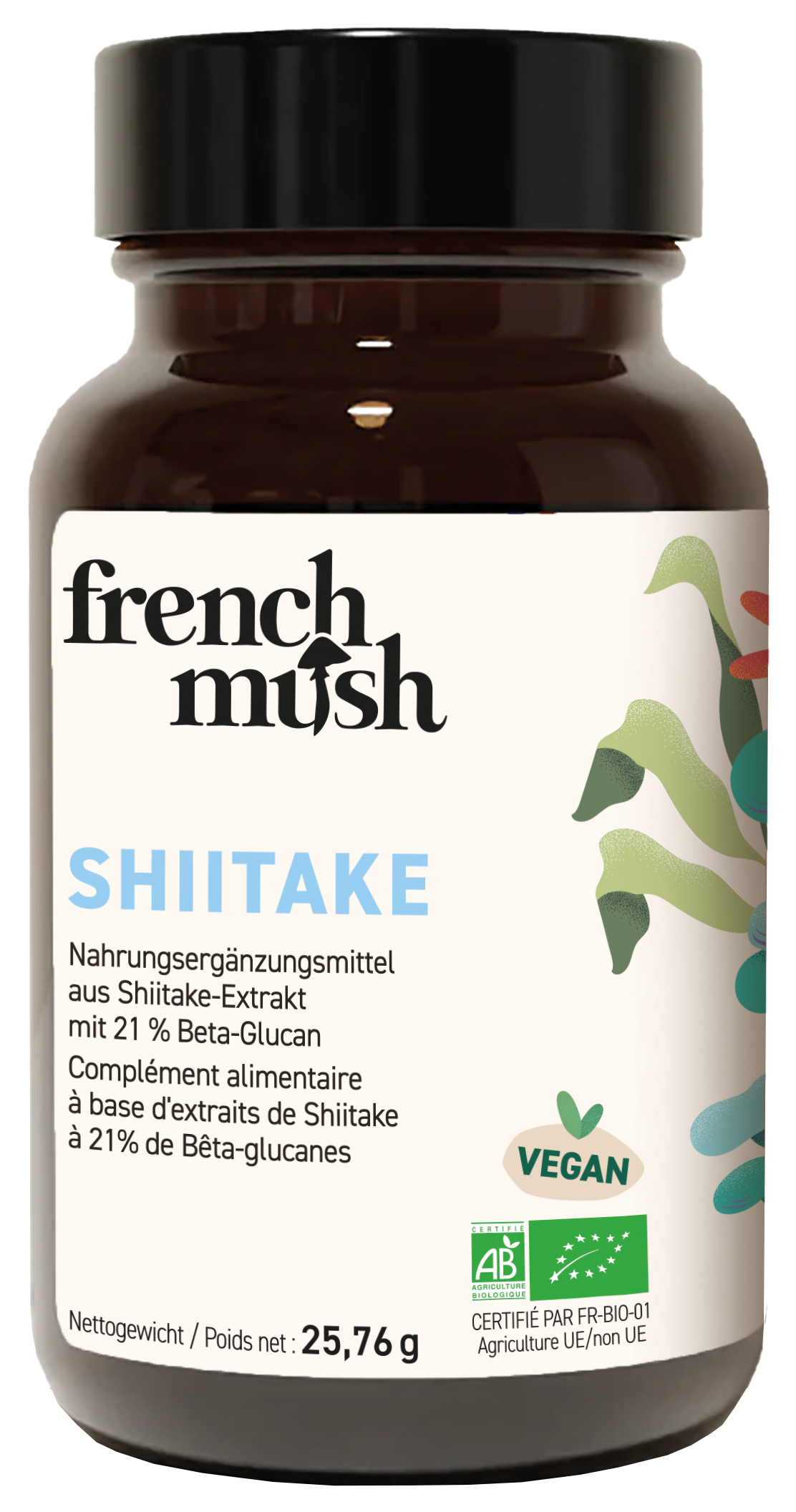 Capsule di shiitake French Mush 56 pezzi