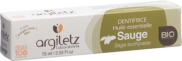 Argiletz dentifricio salvia bio 75ml