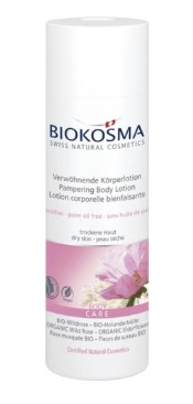 BIOKOSMA Lozione per il corpo al sambuco selvatico BIO Fl 200ml