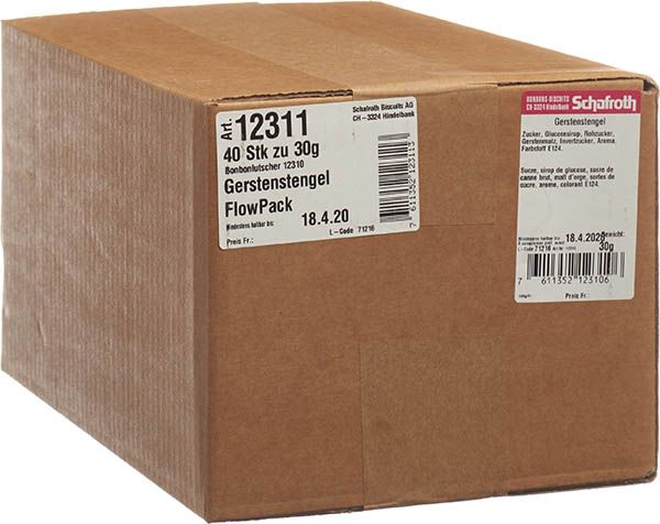 Barrette GERSTENSTENGEL 40 x 30 g