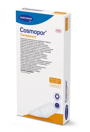 COSMOPOR trasparente 10x25cm sterile 25 pezzi