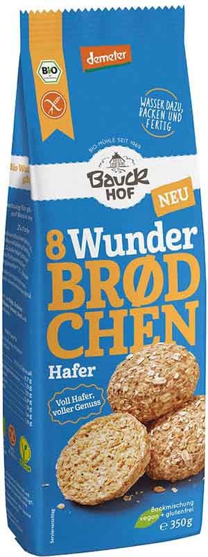 Bauckhof miscela da forno Wonder Rolls Oats senza glutine 350g