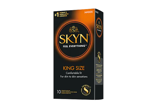 Preservativi Manix Skyn Taglia King 10 pezzi