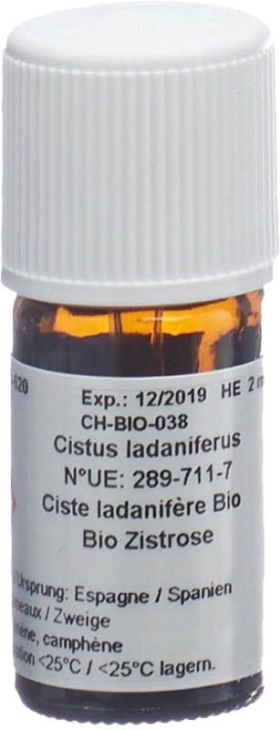 Aromasan cisto etere/olio organico 2ml