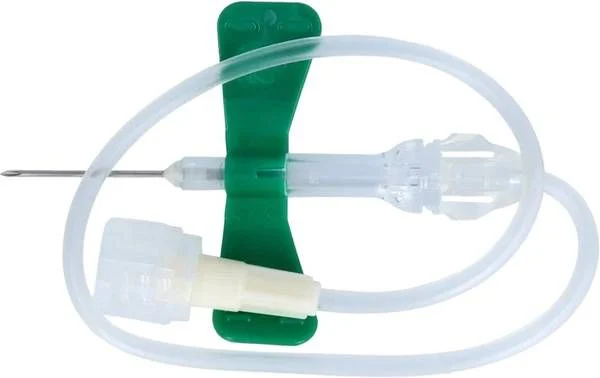 VENOFIX SAFETY 21G 0,8x19mm tubo 19cm verde 50 pezzi