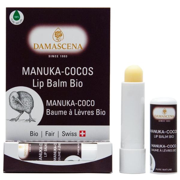 DAMASCENA Balsamo labbra al manuka e cocco bio 4,5 g