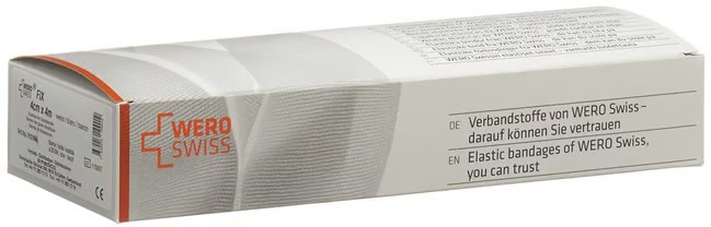 WERO SWISS Fix El benda di garza 4mx4cm bianco 20 pezzi