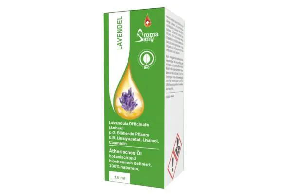 Aromasan Lavendin etere/olio in confezione bio 15ml