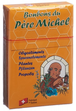 BIOLIGO Bonbons du Père Michel Propolis-Oligoéléments-Huiles essentielles 60 pezzi