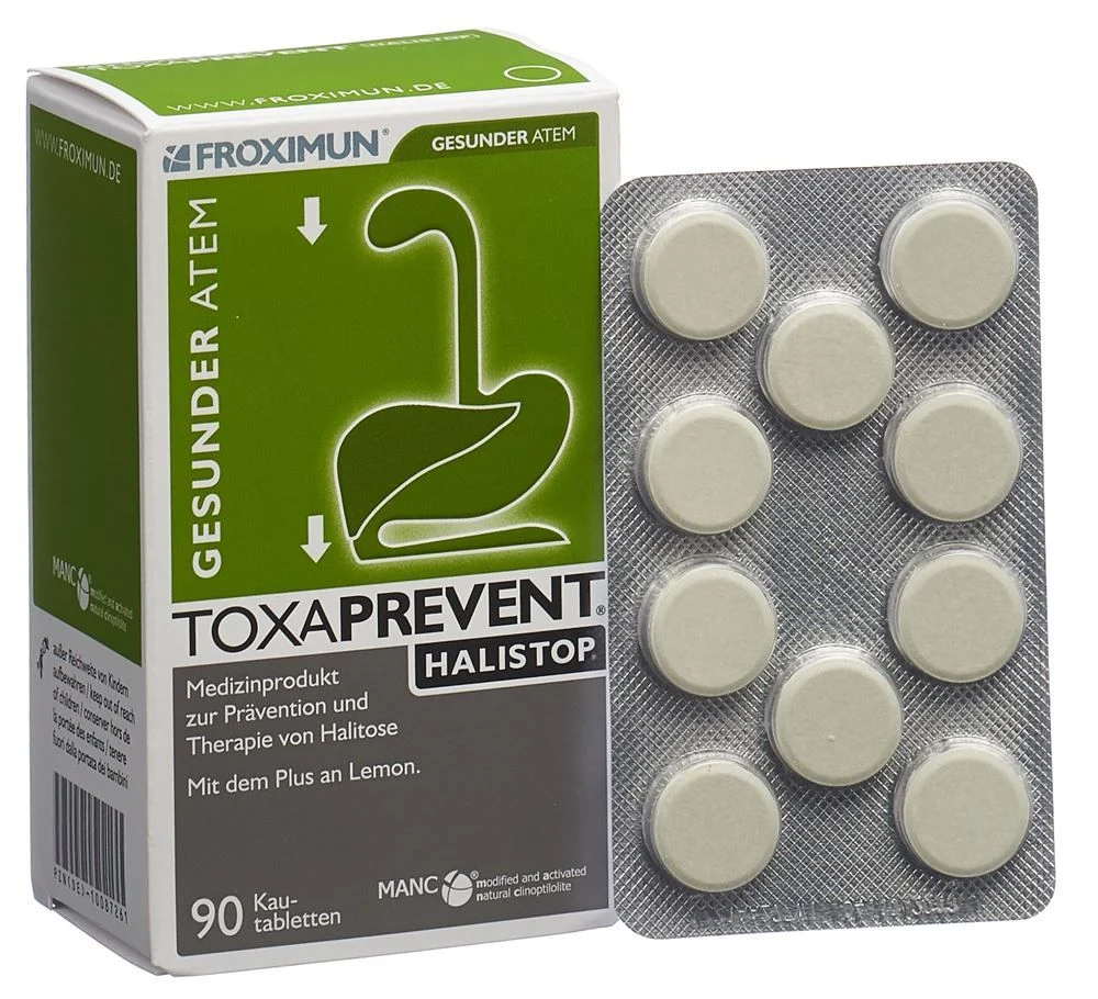 TOXAPREVENT HALISTOP compresse masticabili 90 pezzi