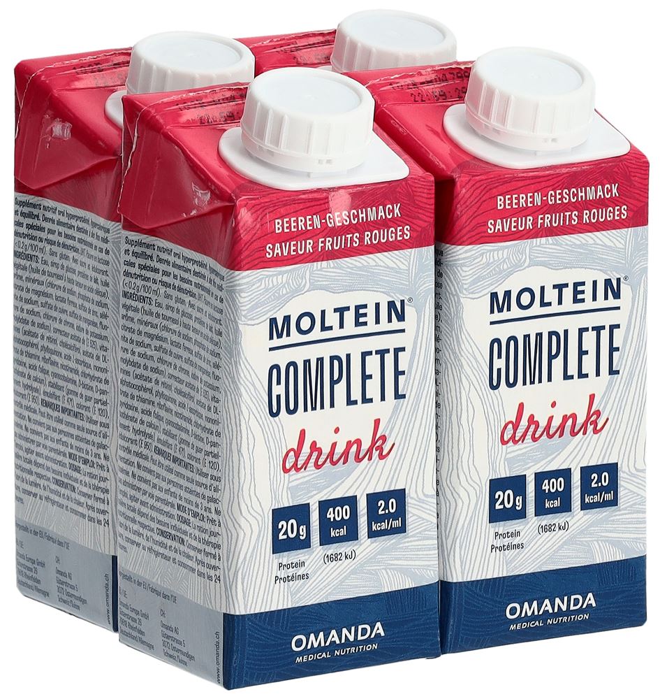 MOLTEIN Complete Drink Bacche 4 Tetra 200ml