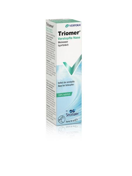 Triomer spray nasale Sinomarin ipertonico flacone 30ml