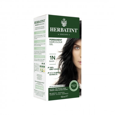 HERBATINT Gel colorante per capelli 1N Nero 150ml