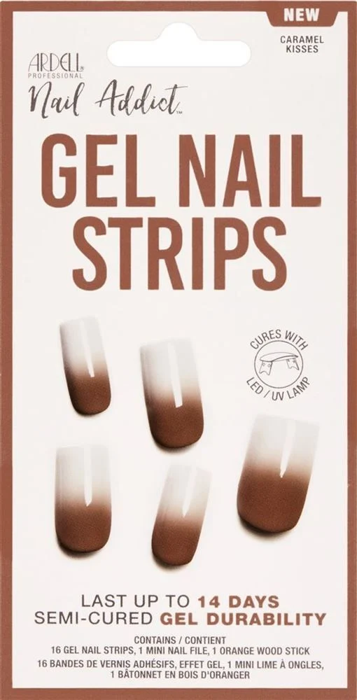 ARDELL Nail Addict Gel Strips First Kiss 16 pezzi