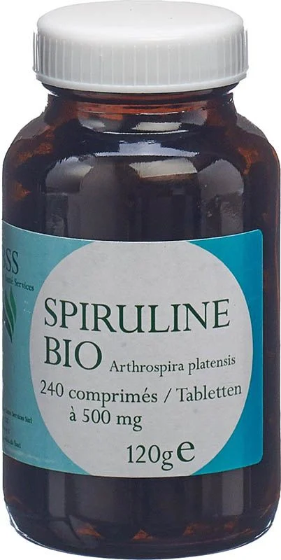 SPIRULINE Bio 500mg compresse 240 pezzi