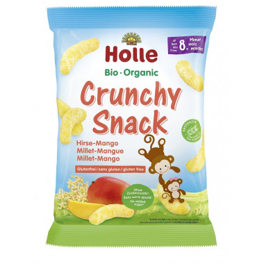 Holle Snack croccante al miglio e mango 25g