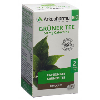 Arkocaps Capsule di tè verde biologico 130 Capsule
