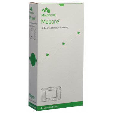 Medicazione per ferite Mepore 20x9cm tampone per ferite 15x5cm 30 pezzi