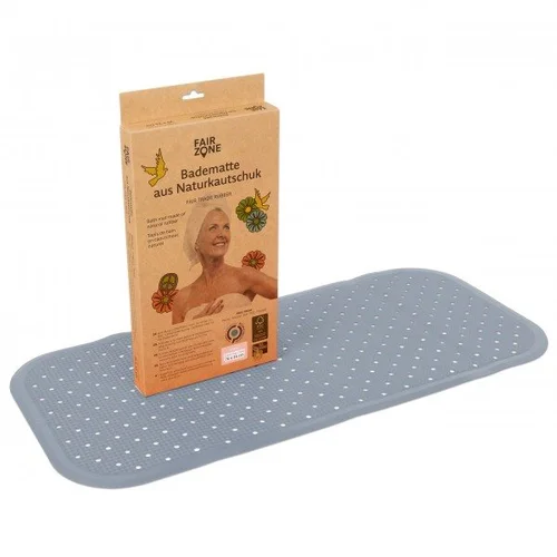 Tappeto da bagno FAIR ZONE 76 x 34 cm grigio