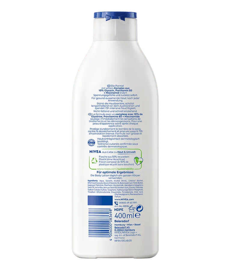 Nivea Body Lotion Repair & Care flacone da 400 ml