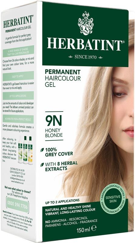 HERBATINT gel colorante per capelli 9N biondo miele 150ml
