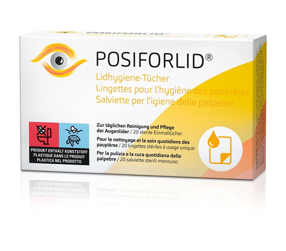 POSIFORLID® salviette per l'igiene delle palpebre 20 pezzi