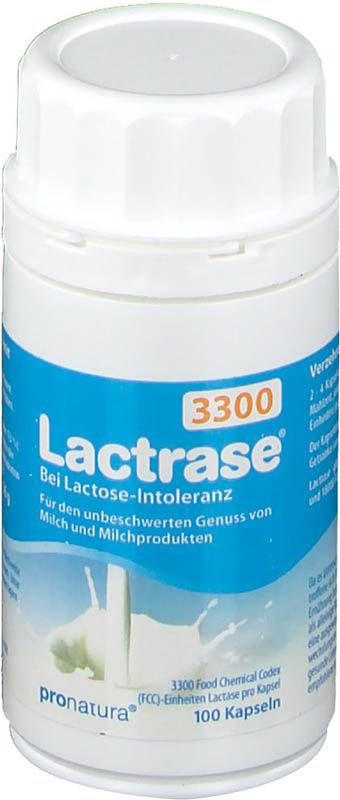 Capsule di lattasi 3300 UI 100 pezzi