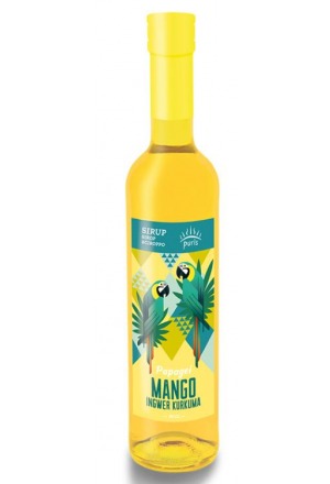 PURIS sciroppo pappagallo 6 bottiglie di vetro 50cl