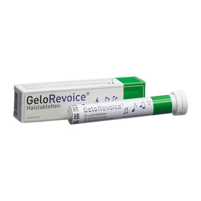 GeloRevoice compresse per la gola Cassis-Mentolo 20 pezzi