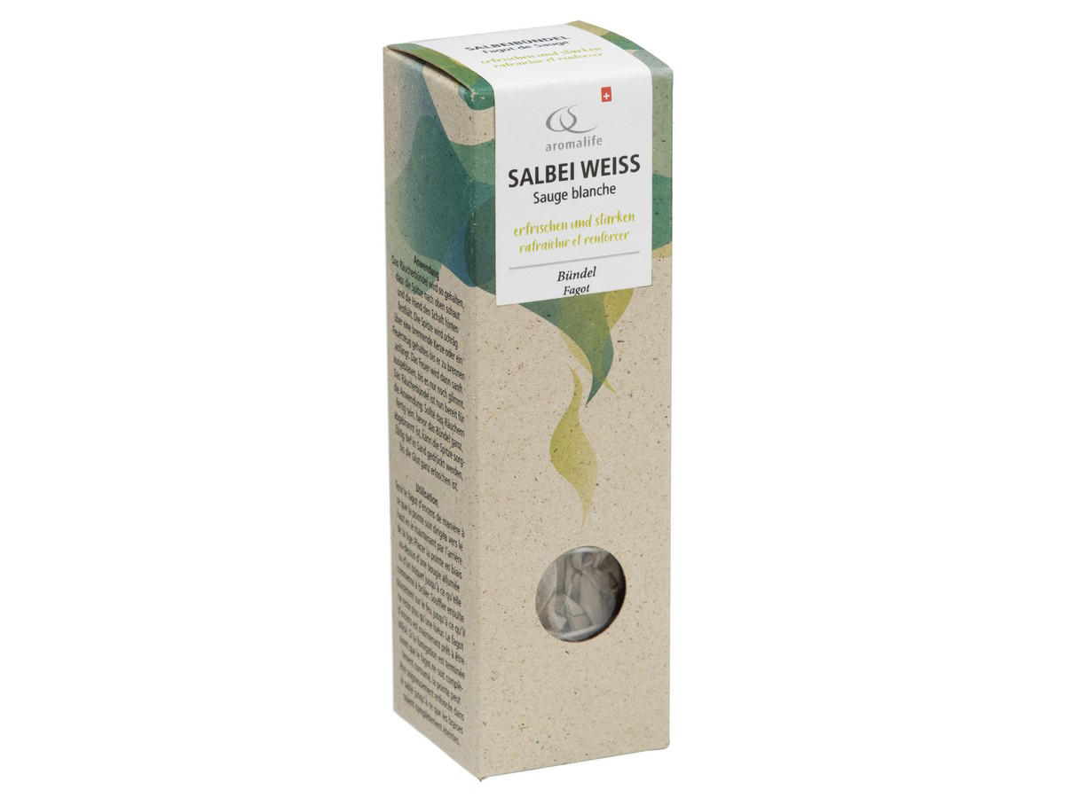 Aromalife fascio di salvia d'incenso bianco piccolo